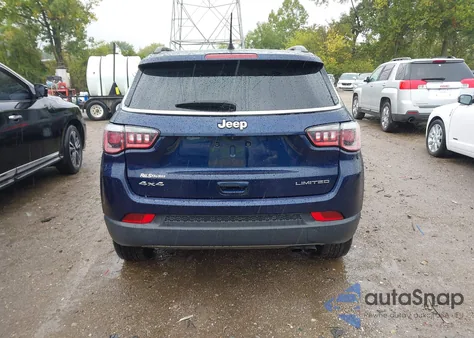 2020 Jeep Compass Limited 4X4 z USA, uszkodzony, nr VIN 3C4NJDCB7LT178471